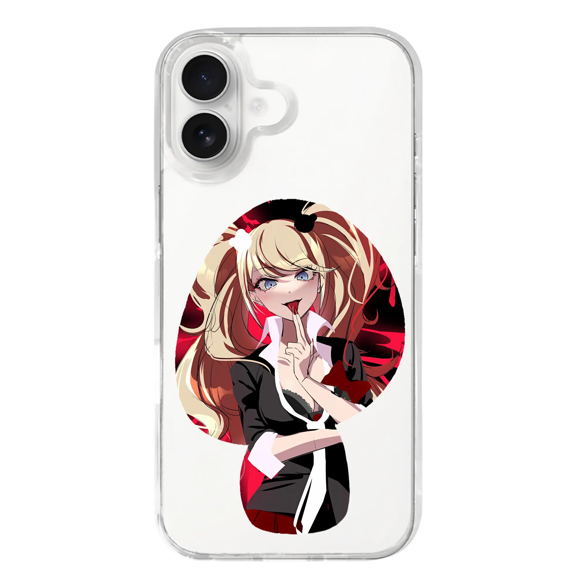 ダンガンロンパ グッズ,江ノ島盾子 - iPhone 17シリーズ 透明スマホケース – 薄型・耐衝撃・精密フィット保護カバー